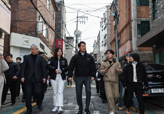 오세훈 시장, ·월세 청년 주거난과 관련 현장방문