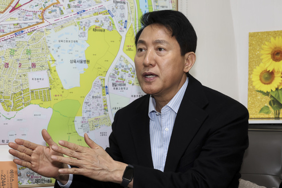 오세훈 시장, 전·월세 청년 주거난과 관련 현장방문