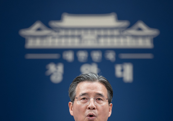 김용범 정책실장, 중동 상황 등 비상경제점검회의 브리핑