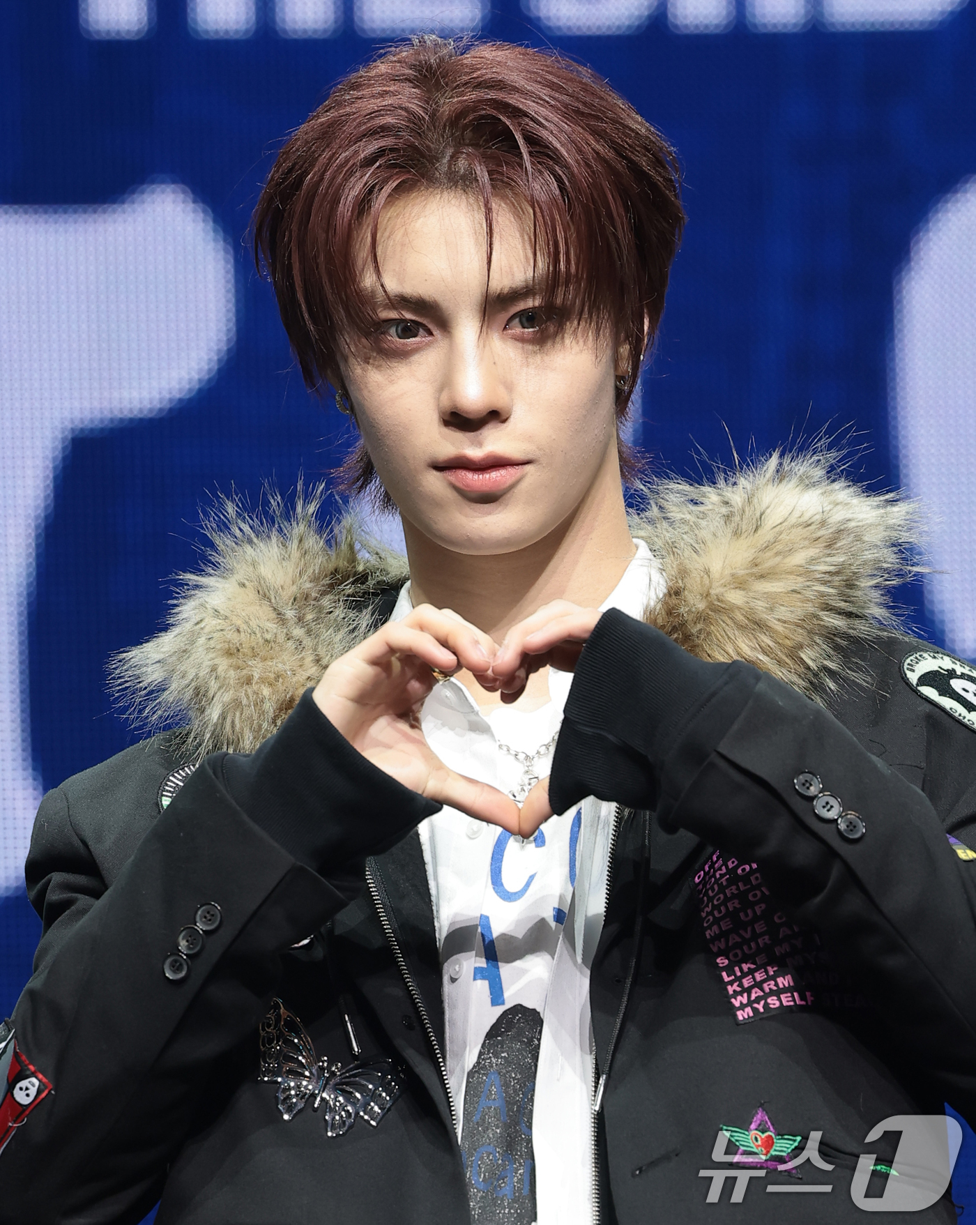 (서울=뉴스1) 권현진 기자 = 그룹 누에라(NouerA) 판이 9일 서울 광진구 예스24라이브홀에서 가진 세 번째 미니 앨범  'POP IT LIKE(팝 잇 라이크)‘ 발매 쇼케 …