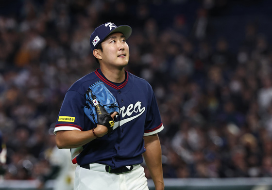 1회 무실점 이닝 마친 손주영