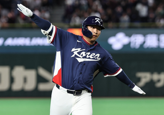 문보경, 투런포 '쾅'