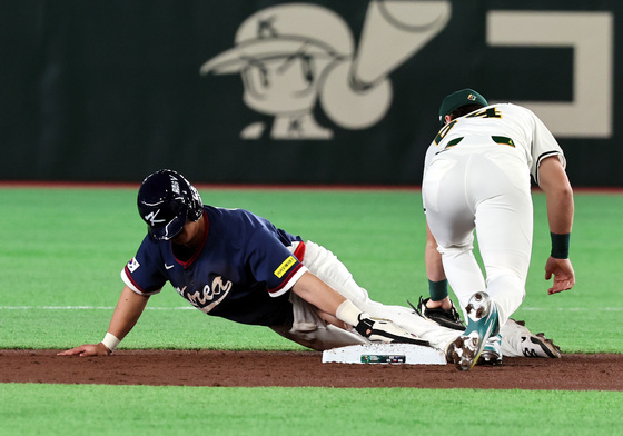 노시환, 도루 성공