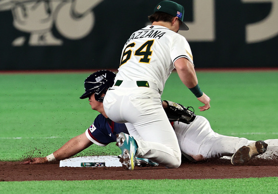 2루 훔치는 노시환