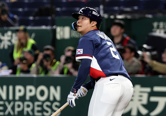 문보경, 기적의 8강 이끈 '해결사'…"한국 야구 명예 되찾아"(종합)[WBC]