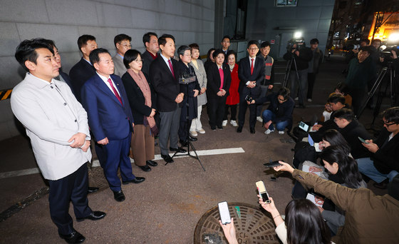 국힘 결의문 채택에 입장 밝히는 오세훈 시장