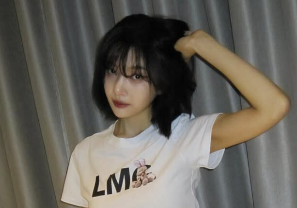 조이, 파격적인 로우라이즈 패션…잘록 허리 노출 [N샷]