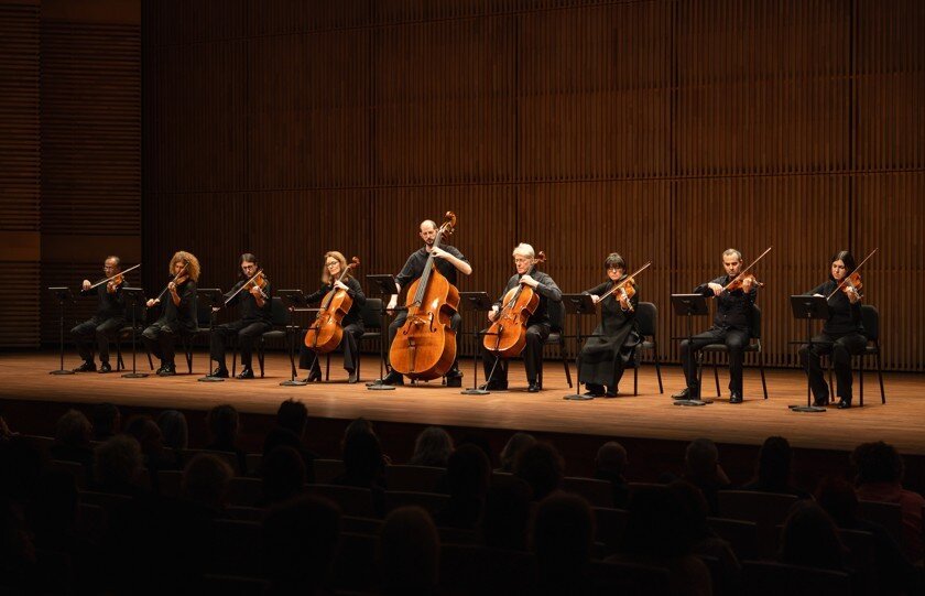 본문 이미지 - 료지 이케다 '앙상블 모데른(Ensemble Modern)', Photo by Maarten Nauw (국립현대미술관 제공)