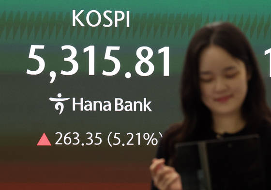 5300선 회복하며 급층 출발한 코스피…10거래일 만에 매수 사이드카 발동