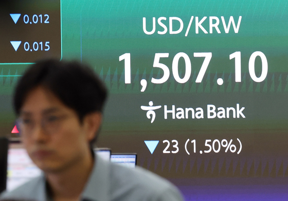 전쟁 종료 기대감에 달러·원 환율 하락