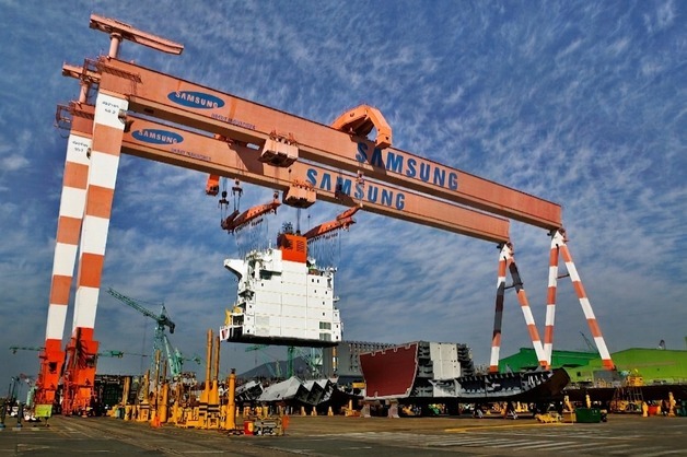 삼성중공업, 美 해군 군수함 개념설계 참여…美 시장 공략 가속