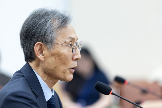 청문회 답변하는 고광헌 후보자