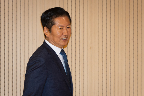 정청래 민주당 대표, 강원 철원 현장최고위 참석