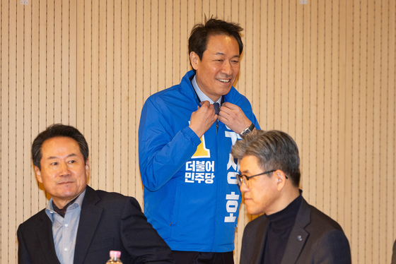 민주당 강원 민생 현장최고위 찾은 우상호 강원지사 예비후보