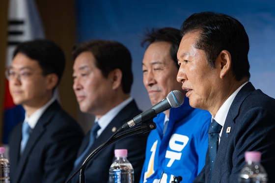 정청래 더불어민주당 대표, 강원 민생 현장최고위 모두 발언