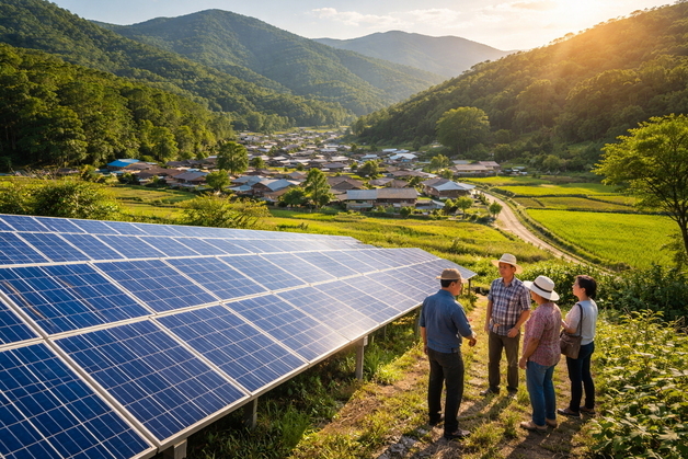 보은군, 주민수익형 '햇빛 소득마을' 조성 추진