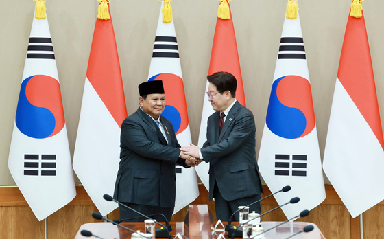 한·인니 확대 정상회담