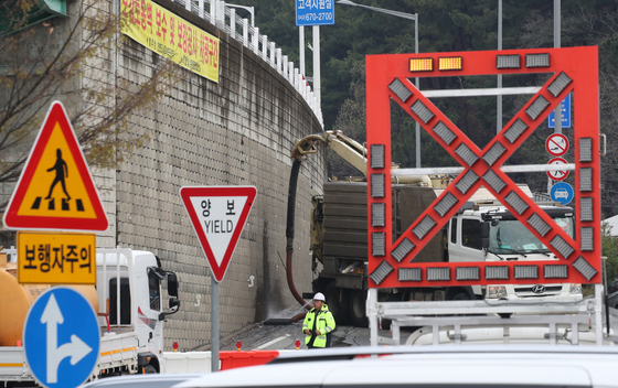 대전 천변도시고속화도로 통제 구간 28일 오후 5시부터 정상화
