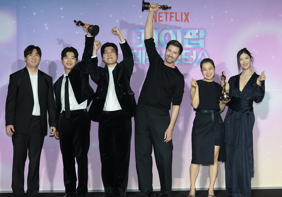 '케데몬' 아카데미 영광의 수상자들