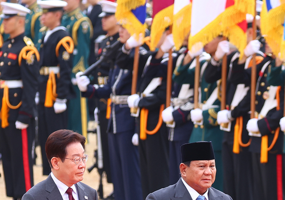 인도네시아 대통령 공식 환영식