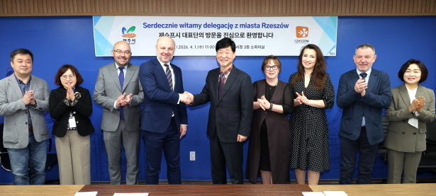 폴란드 제슈프시 대표단, 전주 방문…탄소·항공 등 협력 논의