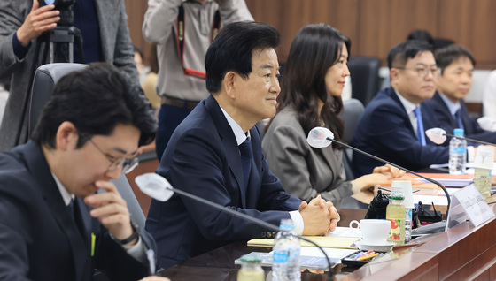 발언하는 정동영 통일부 장관