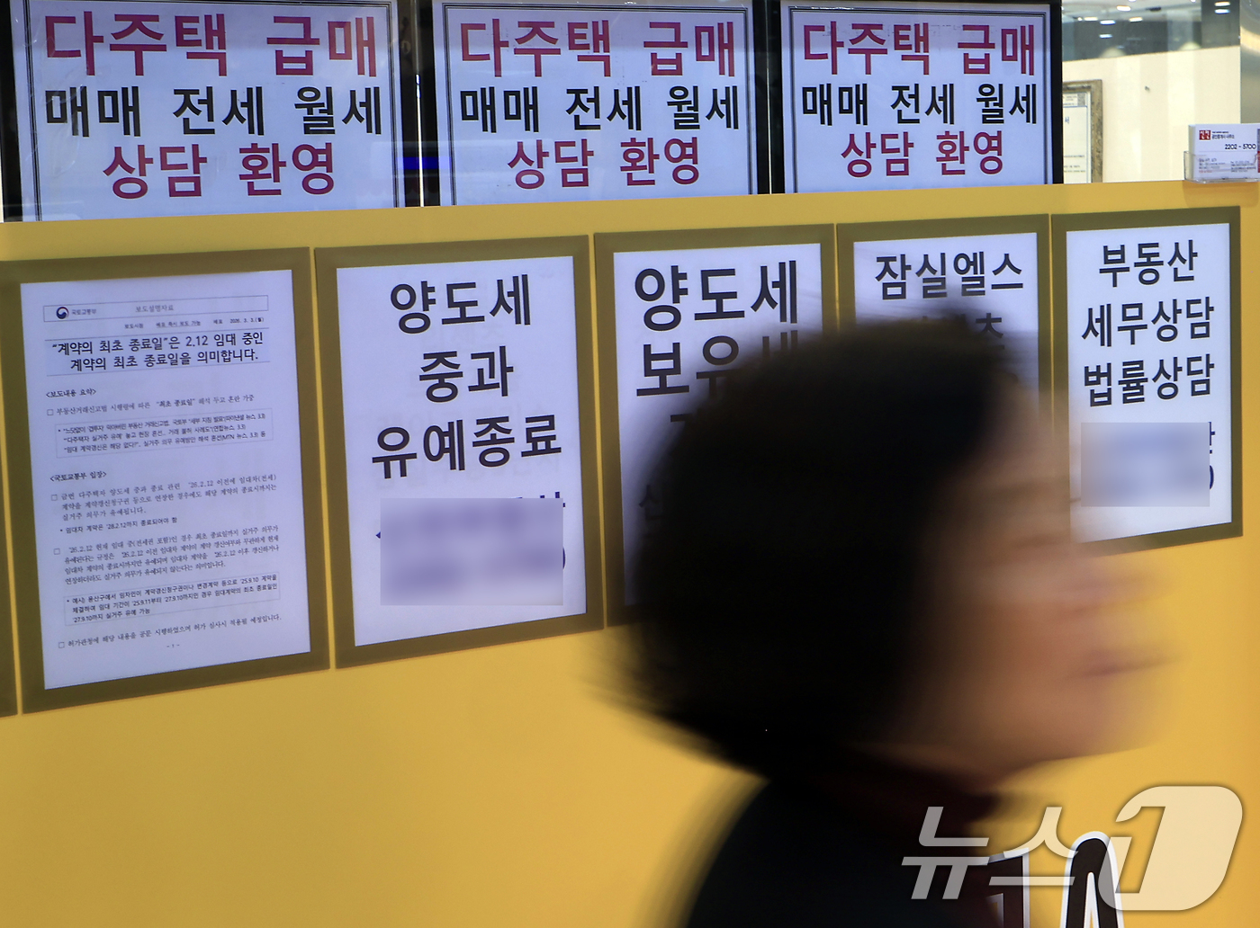 (서울=뉴스1) 박정호 기자 = 다주택자가 보유한 수도권·규제 지역 아파트 담보대출의 만기 연장을 원칙적으로 불허하는 내용 등이 담긴 2026년도 가계부채 관리 방안이 발표된 1일 …