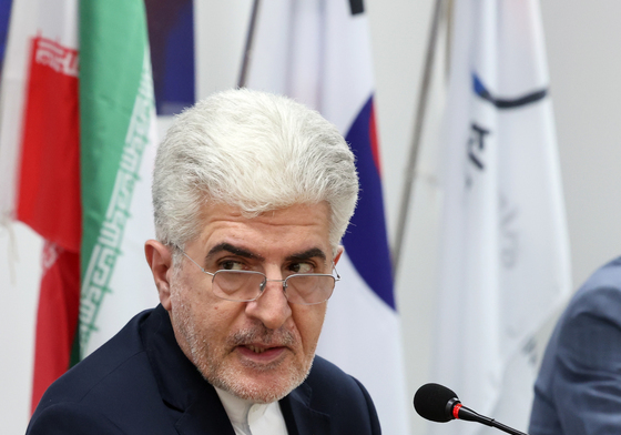 인사말 하는 주한 이란 대사