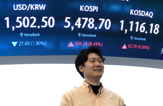 코스피-코스닥 '급등', 원달러 환율 '하락'