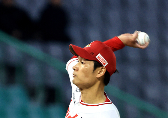 타케다의 강력한 투구