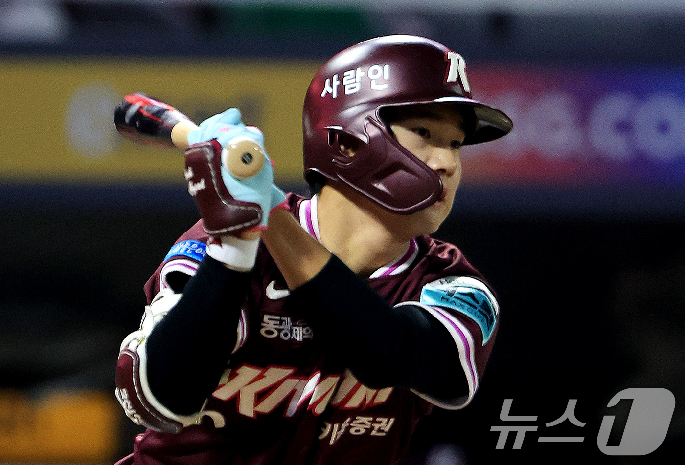 (인천=뉴스1) 이호윤 기자 = 1일 인천 미추홀구 문학야구장에서 열린 '2026 신한 SOL KBO리그' 키움 히어로즈와 SSG 랜더스의 경기, 키움 히어로즈 박한결이 4회초 1 …