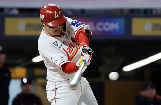 선발타자 고명준의 안타