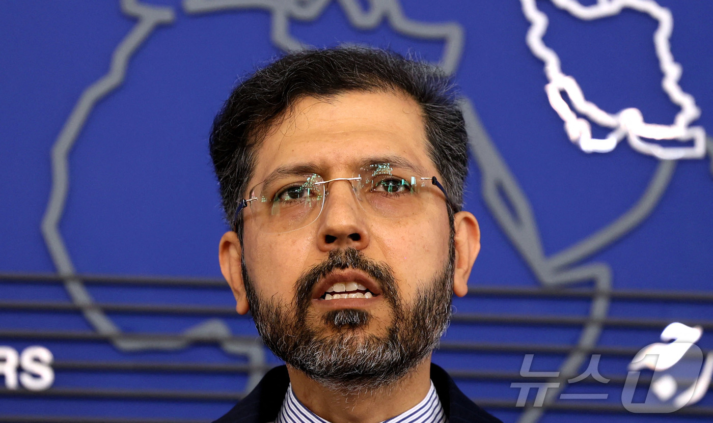 (AFP=뉴스1) 김경민 기자 = 사이드 카티브자데 이란 외무차관. 2022.4.25ⓒ AFP=뉴스1