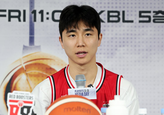 포부 밝히는 정관장 박지훈