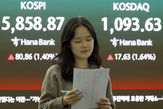코스피-코스닥, 1%대 상승 마감