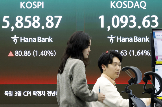 코스피-코스닥, 1%대 상승 마감