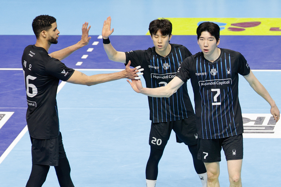 허수봉 '좋았어'