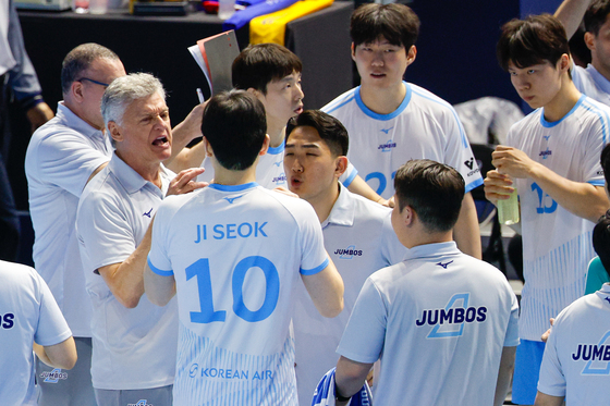 [속보] 'V6' 대한항공, 현대캐피탈 잡고 통합 우승…트레블 달성