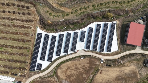 음성 평곡4리에 320㎾ 규모 마을 태양광발전소 준공