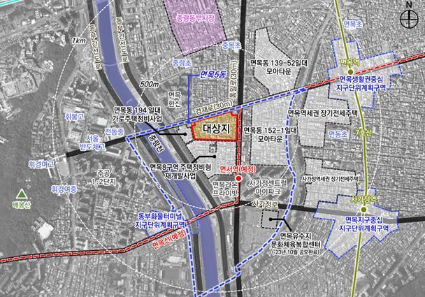 중랑천변에 971가구 들어선다…면목10구역 정비계획 확정