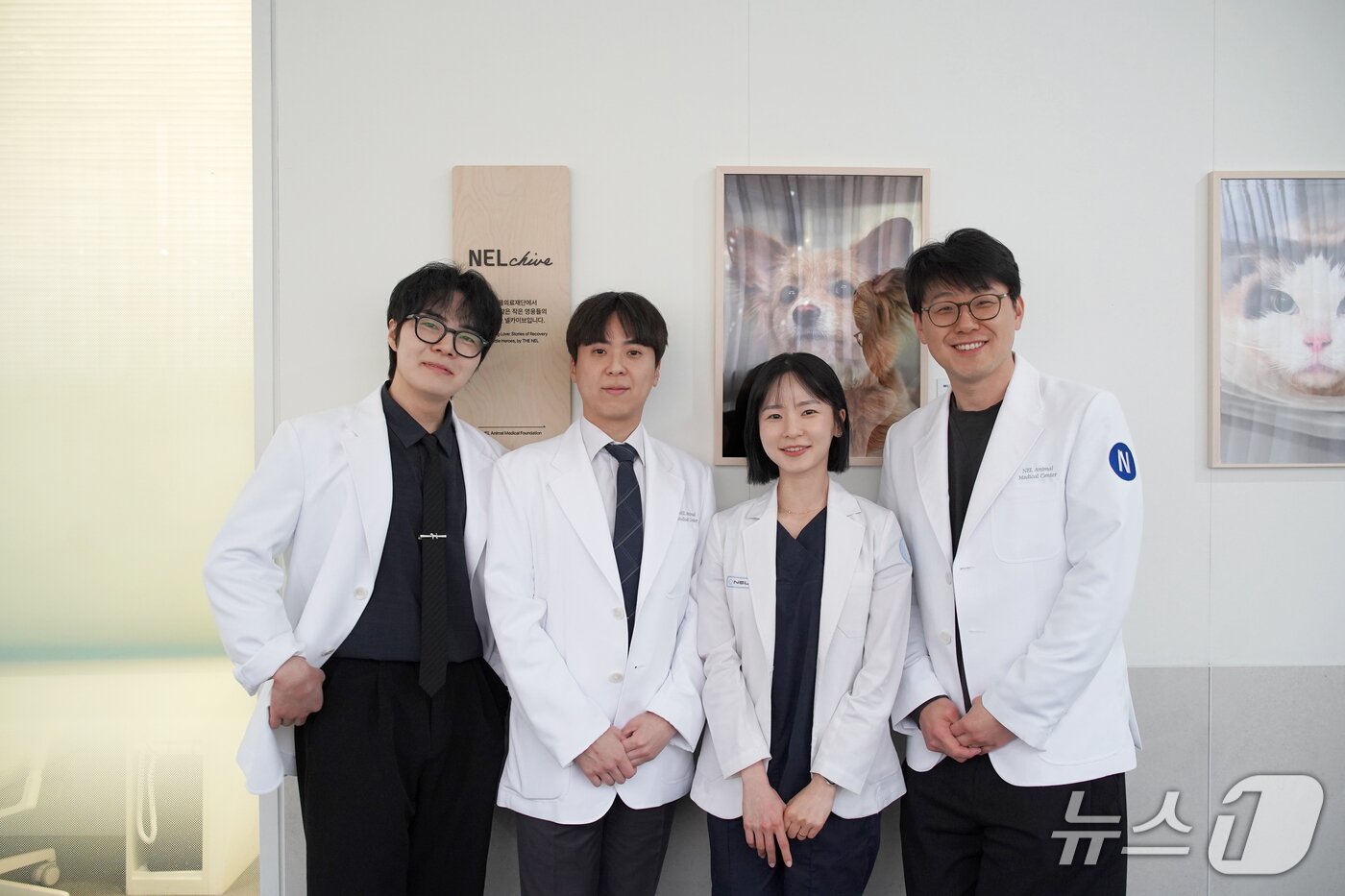 본문 이미지 - 넬동물의료센터 의료진(동물병원 제공) ⓒ 뉴스1