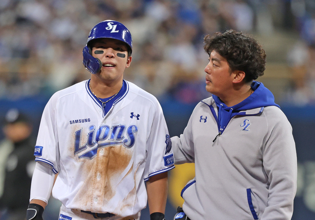 삼성 주전 3루수 김영웅, 햄스트링 손상으로 3~4주 이탈