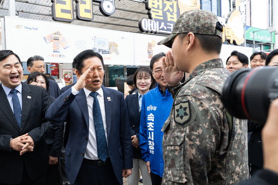 정청래 대표 '충성'