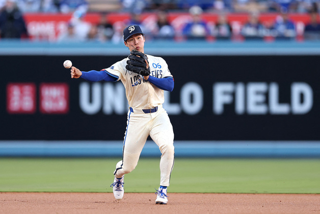 다저스 김혜성, 텍사스전 1안타 1볼넷…시즌 첫 도루 성공