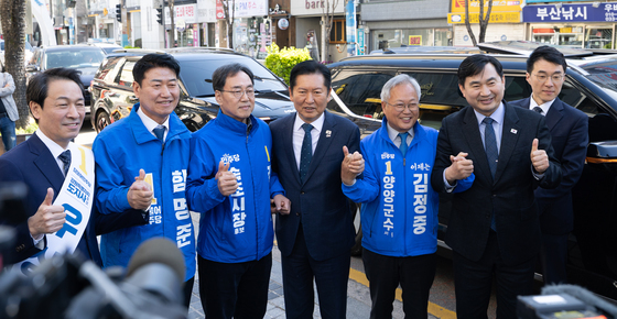동해안 선거전 가열…민주 '정청래 지원' vs 국힘 '조직 다지기'