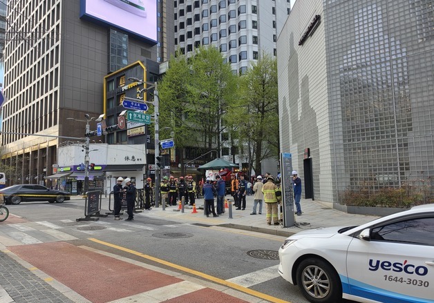 서울 한복판 일산화탄소 누출… 원인 조사 중