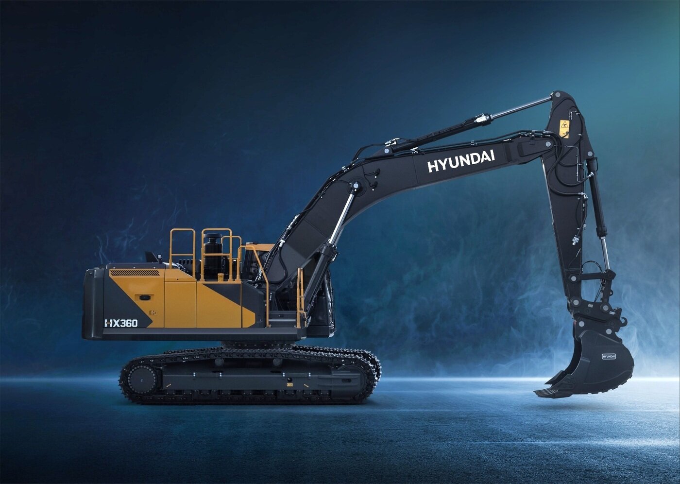본문 이미지 - HD건설기계 '현대(HYUNDAI)' 차세대 신모델 굴착기.(HD건설기계  제공)