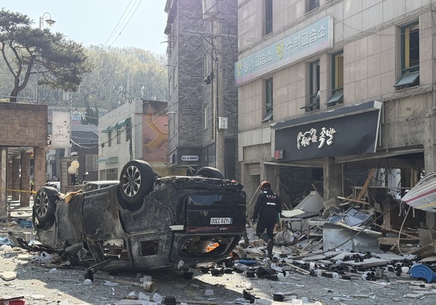 청주 가스폭발 '차단하지 않은 호스서 누출'…국과수 감정 결론