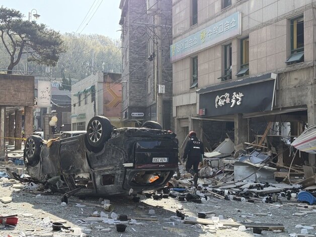 본문 이미지 - 충북 청주 가스폭발 사고 피해.(자료사진)/뉴스1