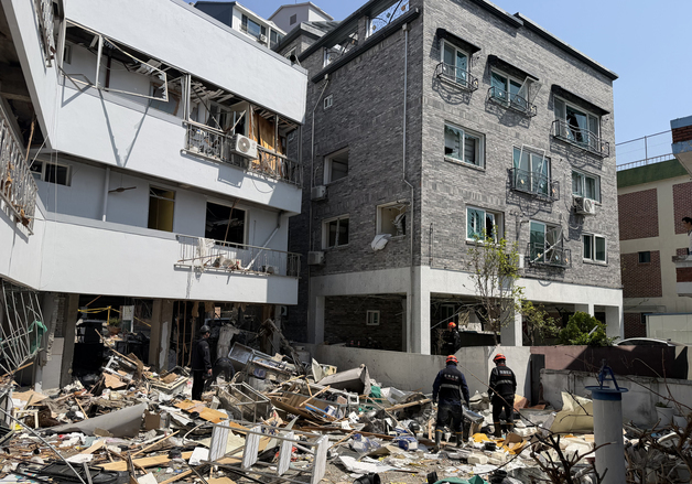 청주 봉명동 가스 폭발사고 발생